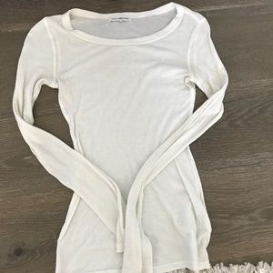 James Perse long sleeved ribbed top